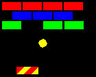 screenshot of pong arcade game